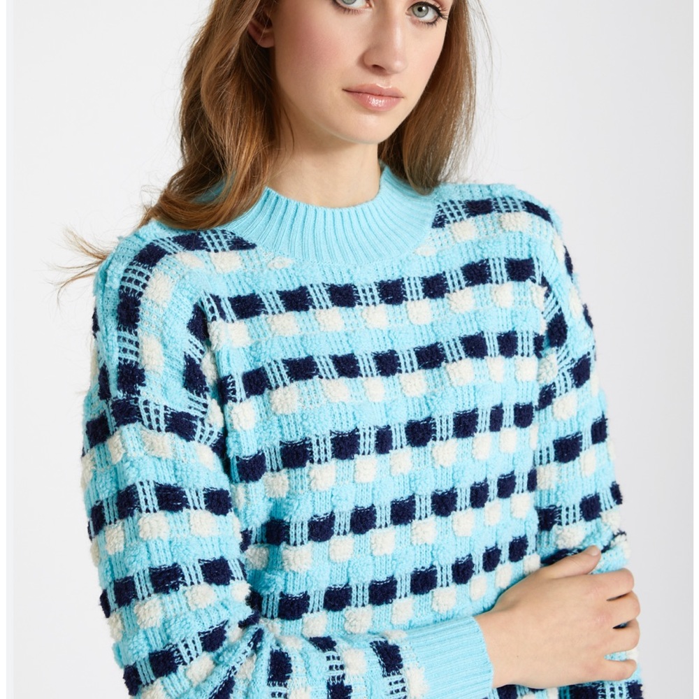 Savida Knit Square Sweater Size XS